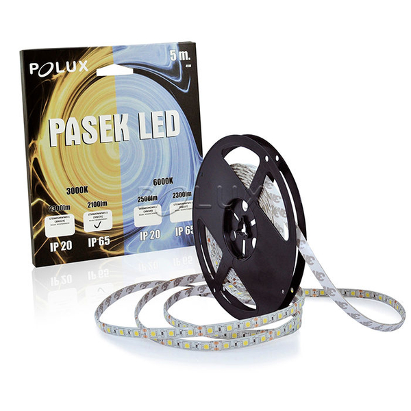 Taśma LED 28W 306531 Polux 2100lm biały pasek 5m 3000K IP65