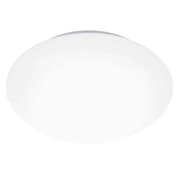 Plafon szklany na korytarz Djerba 90101/05 okrągły biały