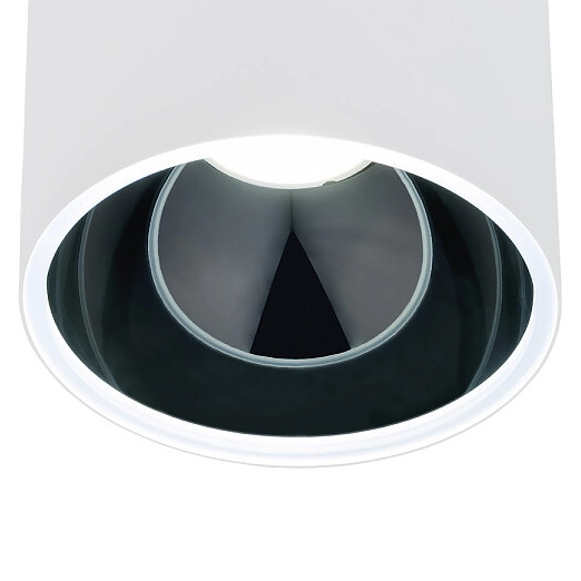 Spot LAMPA sufitowa HALO 8195 Nowodvorski metalowa OPRAWA tuba downlight biały