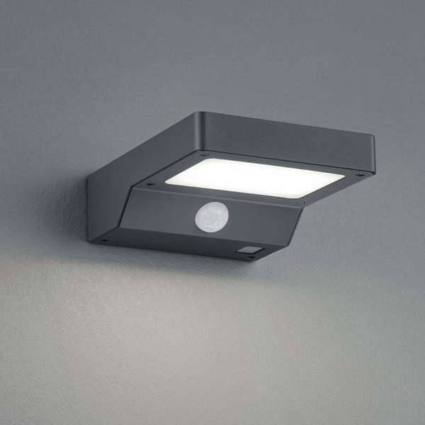 Kinkiet z czujnikiem ruchu Fomosa R22281142 LED 4,8W 3000K IP44 antracyt