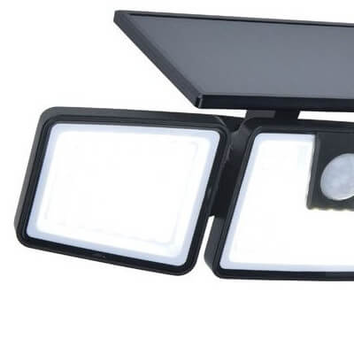 Naświetlacz solarny BRITI 6922401330 LED 6W 5000K czujnik ruchu IP44 czarny