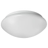 Minimalistyczny plafon sufitowy FURY EKP1301 owalny do salonu biały