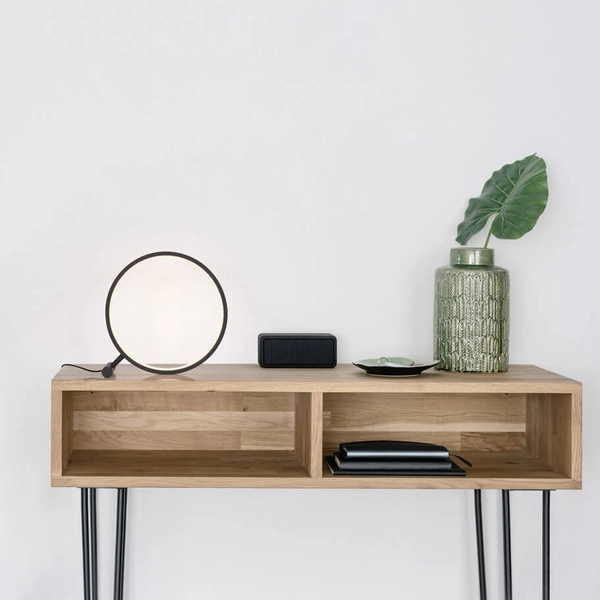 Lampka pierścieniowa nocna TUCUMAN LE44518 LED 12W 3000K ring czarna