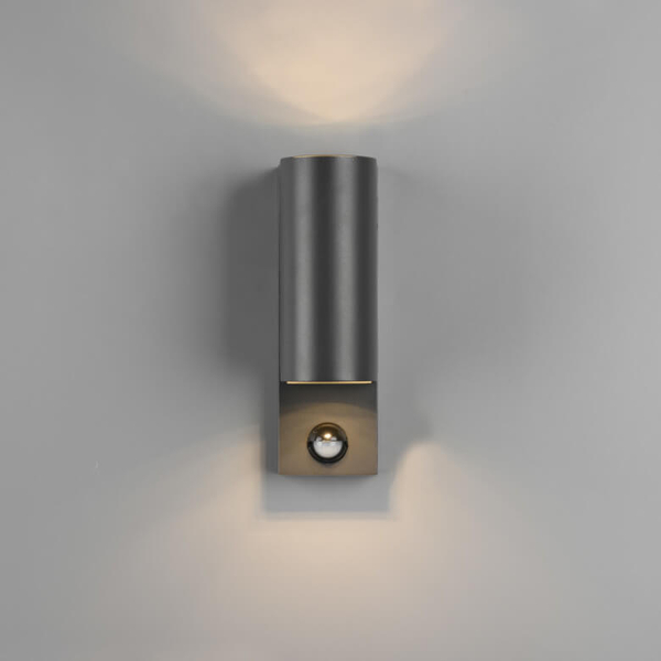 Metalowa lampa na elewację ORVIE DL242214260 tuba IP44 antracyt