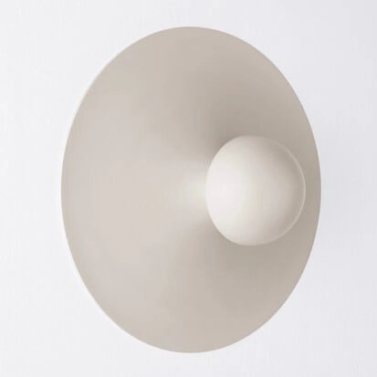 Przyścienna lampa okragła BAILA LE44540 LED 9W 3000K na przedpokój beżowy