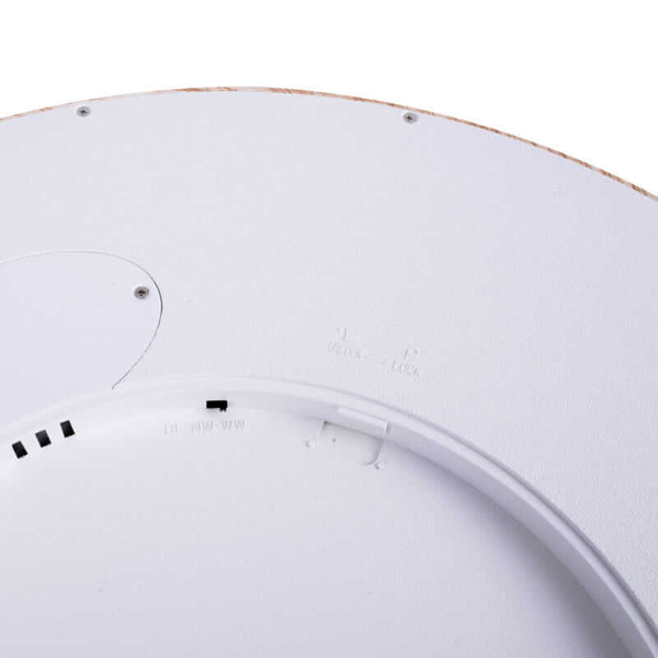 Plafon Maze ABR-PLO-OCED-40W Abruzzo LED 40W 3000-6000K drewniany biały
