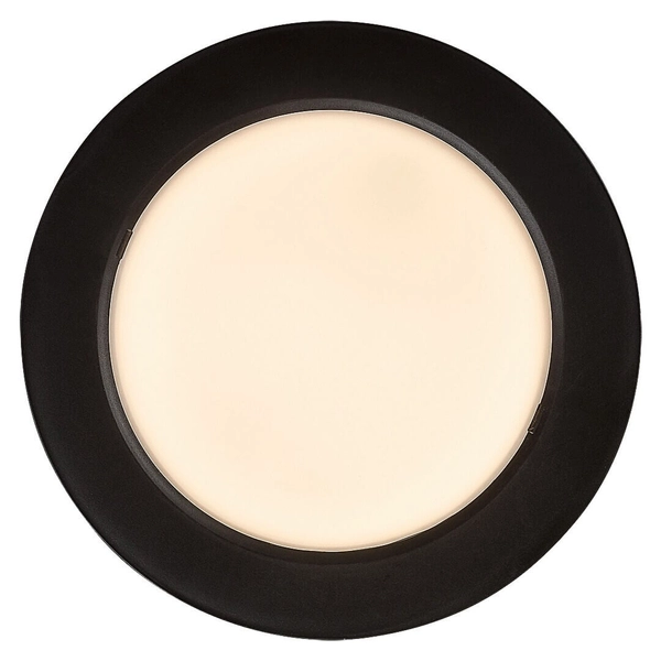 Podtynkowy plafon okrągły SHAUN2 71226 LED 12W 3000K czarny
