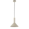 Stożkowa lampa zwisająca Vitrum 40806 Sigma salonowa beżowa