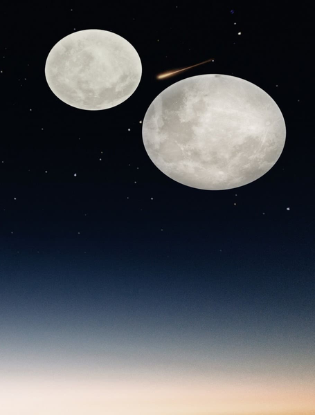 Kinkiet ścienny Lunar 627514000 Trio LED 22W 3000K moon księżyc biały