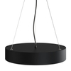 Wisząca lampa okrągła Cleo 137623690241 Team jadalniana nad stół czarna
