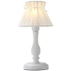 Stojąca lampa 41-73815 klasyczna abażurowa w stylu angielskim biała