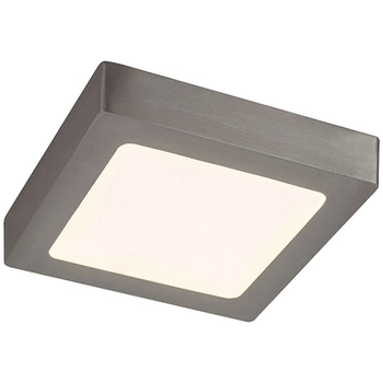 Plafon LAMPA sufitowa LOIS 2667 Rabalux metalowa OPRAWA kwadratowa LED 12W 3000K satynowy chrom