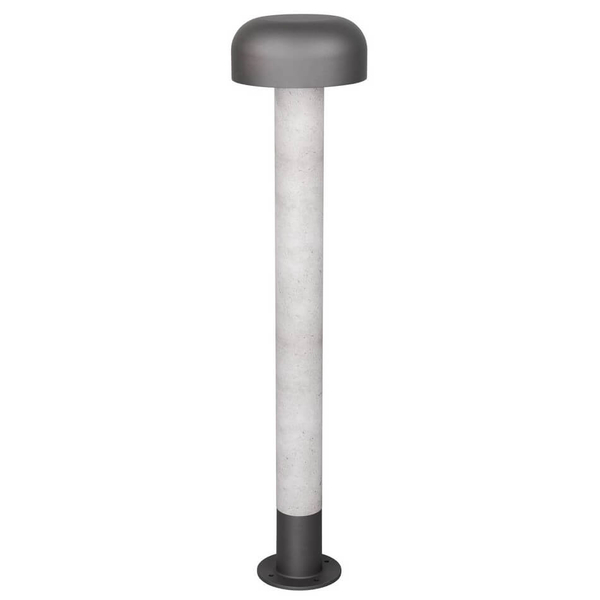 Metalowy słupek ogrodowy FRASER 462560178 grzyb IP54 szary