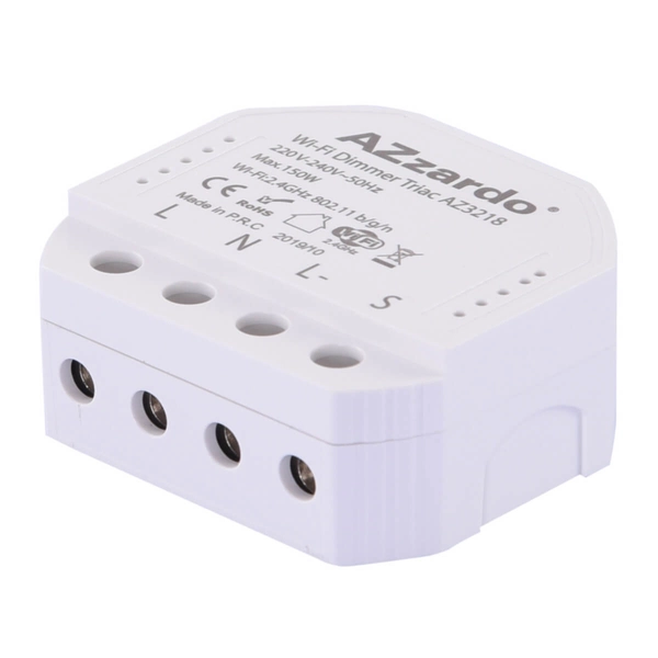 Dopuszkowy ściemniacz Wifi SMART AZ3218 inteligentny biały