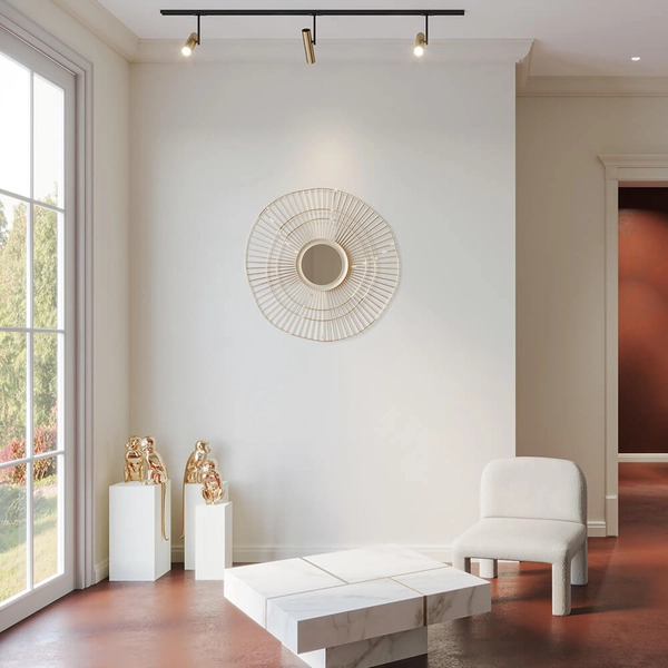 Punktowa sufitowa lampa Elti C020CL-01GB tuba złota