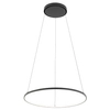 Lampa ring wisząca salonowa Circolo 10812 Nowodvorski LED 21W 3000K czarna