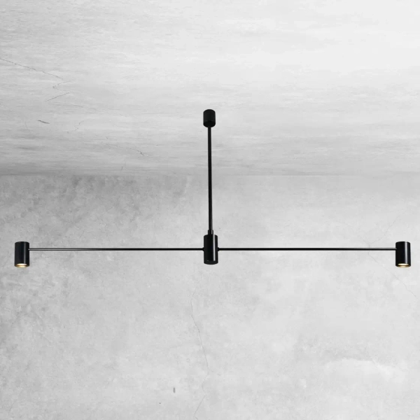 Sufitowa lampa DAKATA 5634 outlet metalowa tuby czarne