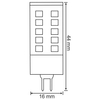 Żarówka LED 306616 Polux LED G4 3W energooszczędna 3000K biała
