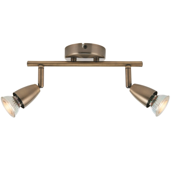 Sufitowa lampa reflektorowa Amalfi 60999 Saxby ściemniacz mosiądz