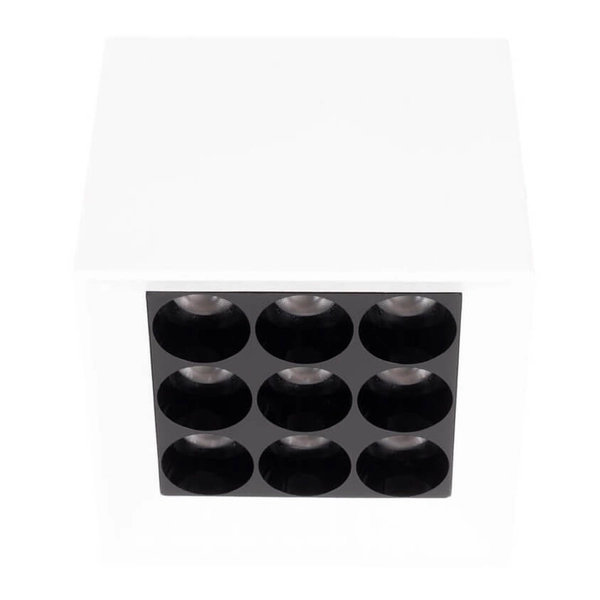 Kuchenna lampa sufitowa X-LINE C0252 Maxlight LED 10W 3000K kostka biały czarny   