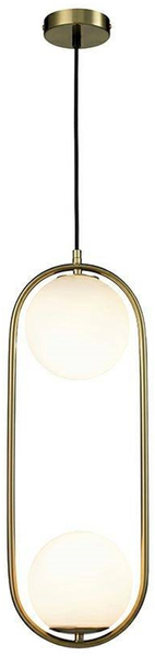Kulista lampa wisząca Aurelia Twin MSE010100303 złota