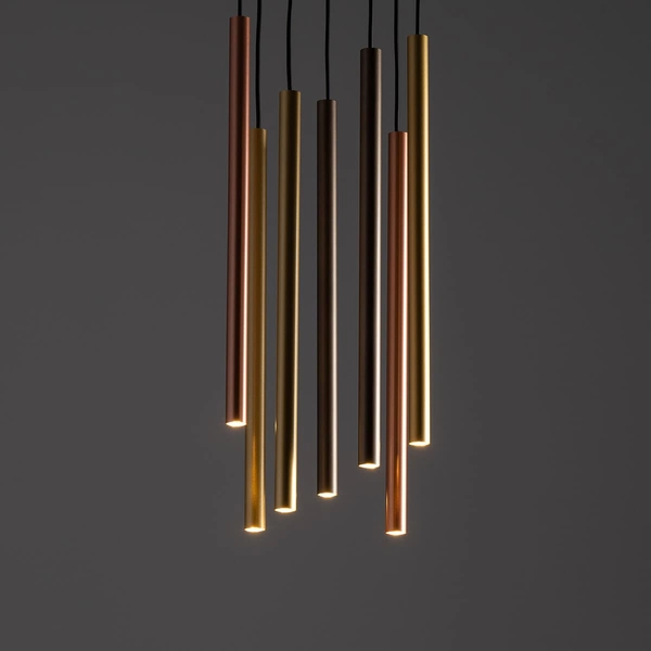 Okrągła lampa wisząca kaskada Laser 10704 Nowodvorski wielokolorowa