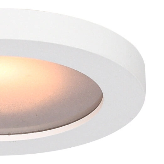 Sufitowa lampa wpuszczana Antar DL-26385-GU10-WH IP44 do łazienki biała