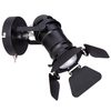 Industrialny kinkiet ścienny Egon 54650-1B reflektor filmowy czarny
