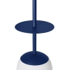 Okrągła lampa sufitowa do jadalni PLAAT A PLA11313P0 granatowy