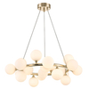 Kulista lampa wisząca Bobo P0462-20C-F7AA Zumaline balls złota