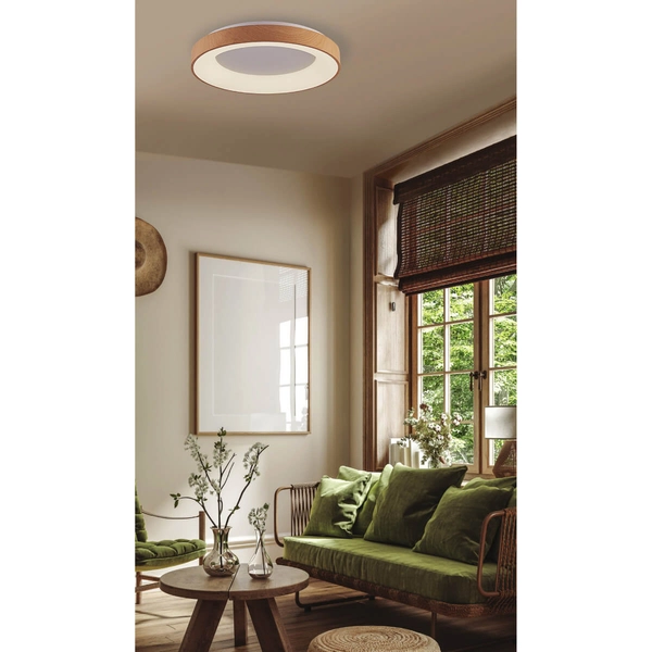 Plafon sufitowy Santana AZ4989 LED 30W 3000K drewniany biały