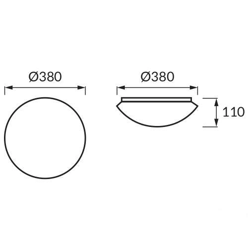 Łazienkowa LAMPA sufitowa LEON LED 24W 4000K 02782 Ideus plafon OPRAWA ścienna KINKIET okrągły IP44 biały