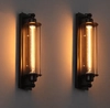 Industrialna lampa ścienna RETRO 1010BL0009 metalowa kinkiet retro czarny