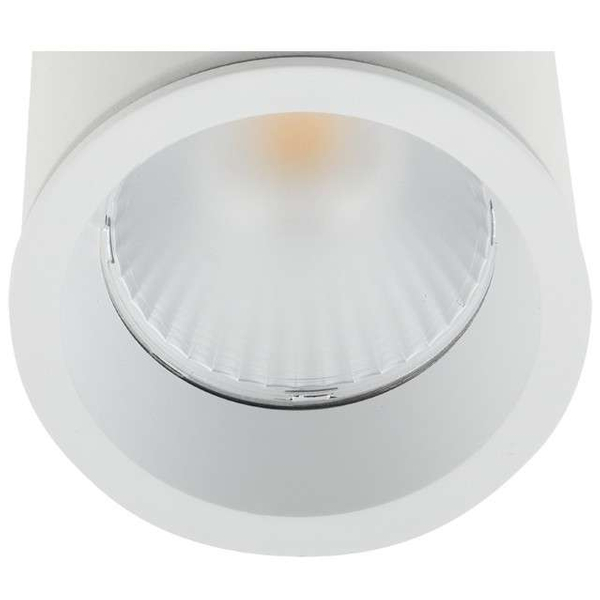 Lampa sufitowa Tub C0155 metalowa natynkowa LED 7W 3000K biała OUTLET