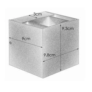 Zewnętrzna LAMPA ścienna ARGOS 106521 Markslojd elewacyjna OPRAWA kinkiet LED 4W 3000K IP44 outdoor kostka cube grafitowa