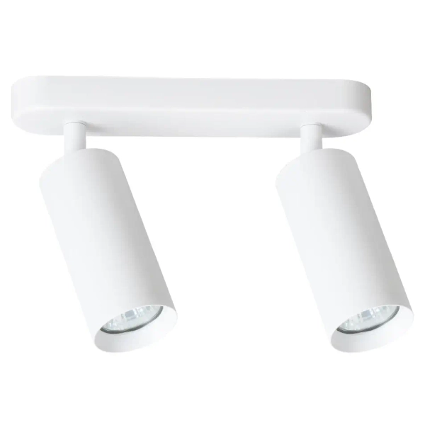 Sufitowa oprawa regulowana MICA SPOT ML1145 do jadalni tubka biała