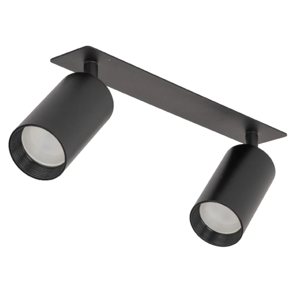 Minimalistyczna lampa sufitowa Amis 10807 ruchome tubki czarne złote