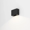 Elewacyjna lampa ścienna kinkiet czarny LEDPOINT LED 3W 2700K IP65 zewnętrzna 26546-M927-WB-00-12