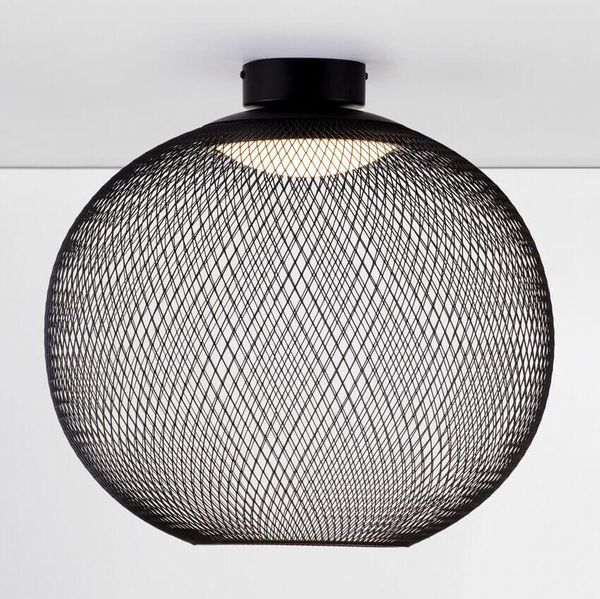 Lampa sufitowa okrągła RITA LE44254 LED 23W 3000K druciak czarna