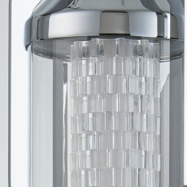 Kinkiet tuba Espada QN-ESPADA-1W-PC LED 18W 3000K IP44 do łazienki srebrny