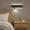 Ledowy kinkiet naścienny Resort ML1568 LED 10W+3W 4000K czarny
