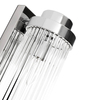 Szklana lampa ścienna Column MSE010100362 Moosee do jadalni chrom