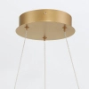 Ledowa lampa wisząca Cadoux QN-CADOUX-P-BG 54W 3000K okragła złoty