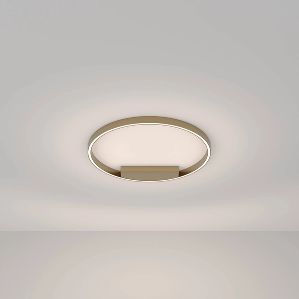 Oprawa sufitowa Rim MOD058CL-L35BS4K LED 37W okrągła mosiądz