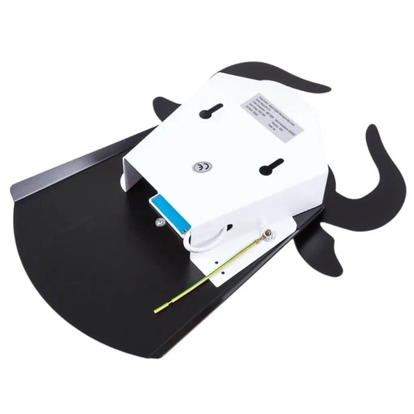 Lampa ścienna ORIGAMI BULL-B metalowa kinkiet LED 6W 3000K byk czarny