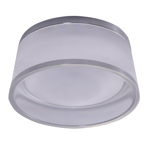 Łazienkowa lampa sufitowa UNA AZ2772 LED 8W 3000K IP44 przezroczysty