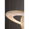 Wisząca lampa glamour ALEXIA P0638D LED 45W 3000K talerze złote