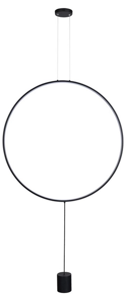 Lampa wisząca metalowa Codutti AZ5264 LED 28W czarna