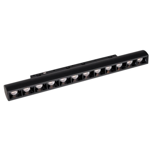 Obrotowa lampa sufitowa magnetyczna MAX N0003N LED 12W 3000K czarna