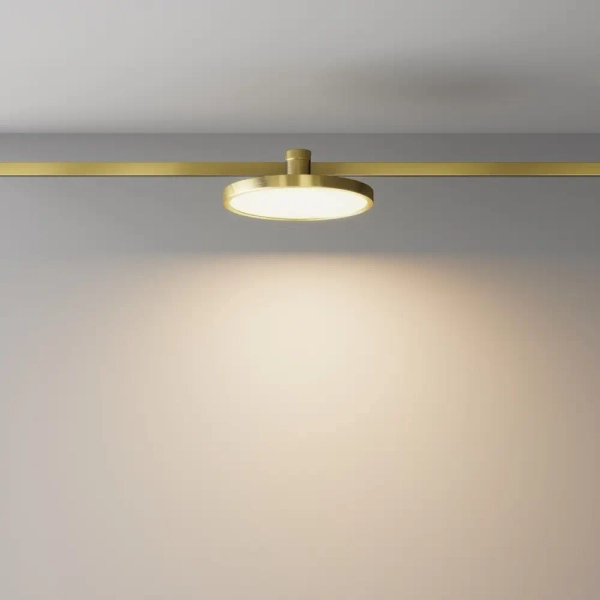 Lampa do szyn magnetyczna Plato TR153-1-10W2.7K-BS-DE LED 10W 2700K mosiądz